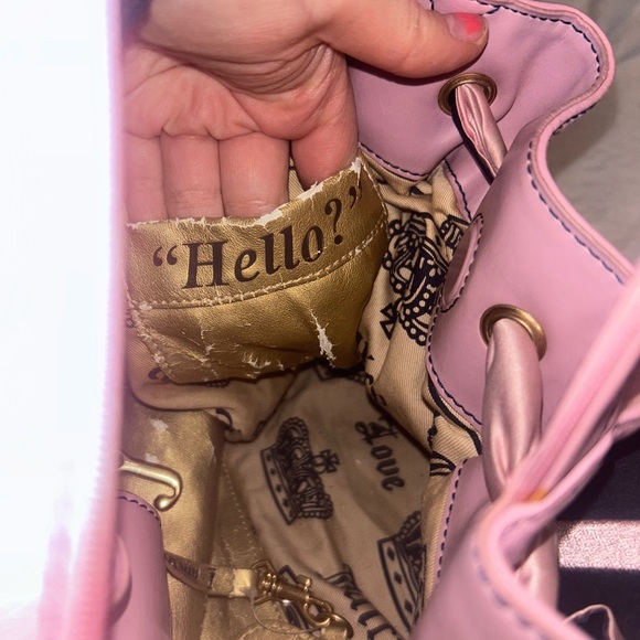 Juicy Couture Vintage Daydreamer Purse Bag y2k rare Tote - Picture 14 of 16